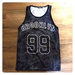 Black floral Brooklyn/Carter jersey